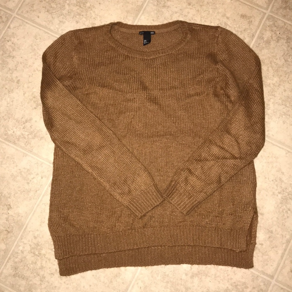 H&M Camel Brown Sweater